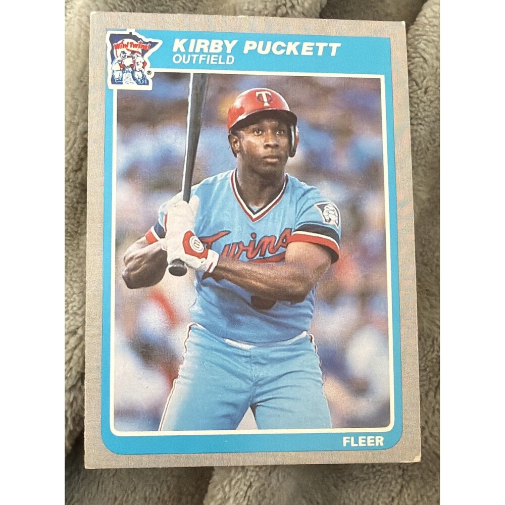 1985 Fleer - Kirby Puckett #286 (RC)
